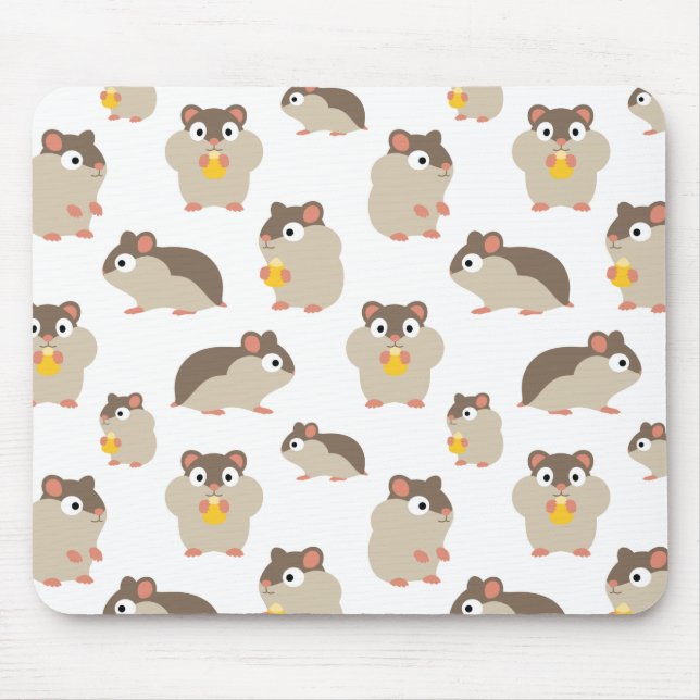 Hamsters Mouse Pad (Front)