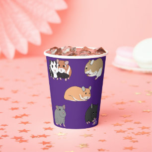 Hamsters paper cups