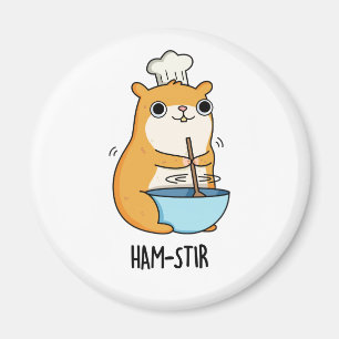 Hamstir Funny Hamster Pun Magnet