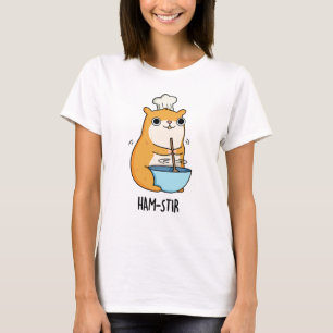 Hamstir Funny Hamster Pun  T-Shirt