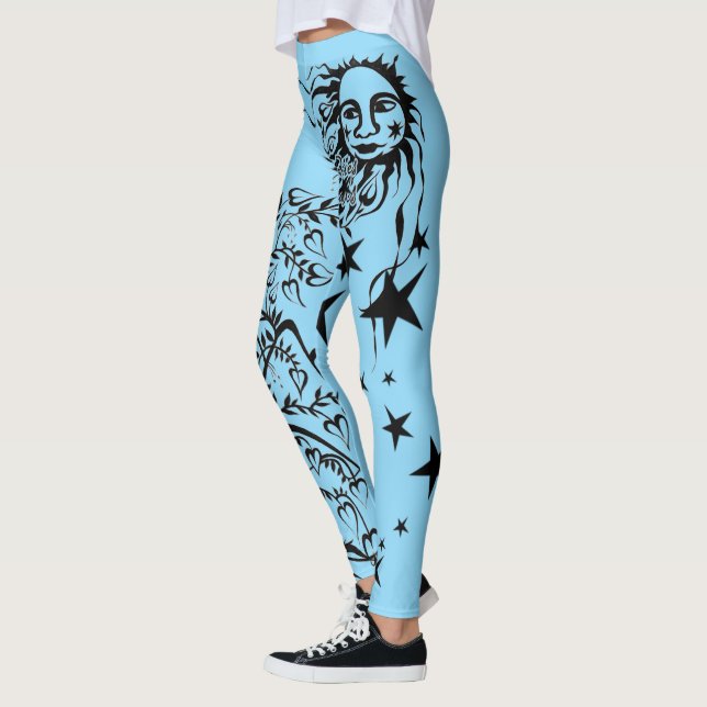 Han Inked Designer Leggings (Left)