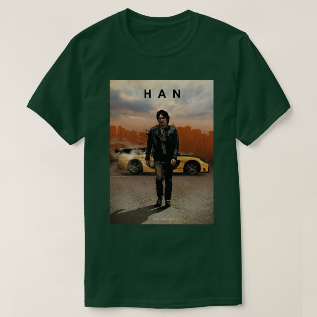 Han Lue Mazda RX 7  Legends T-Shirt (Design Front)