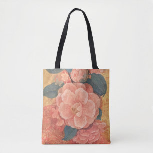 Hana-Tawawa: The Blossoming Camellia Tote Bag