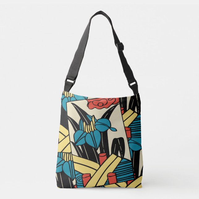 Hanafuda-May Crossbody Bag (Front)