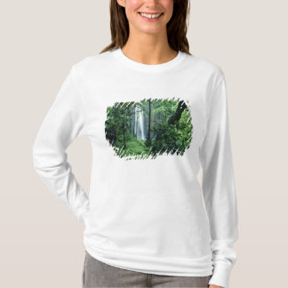 Hanakapiai Falls along the Na Pali Coast, Kauai, T-Shirt