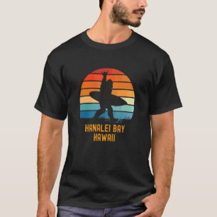 Hanalei Bay Hawaii Sasquatch Souvenir T-Shirt