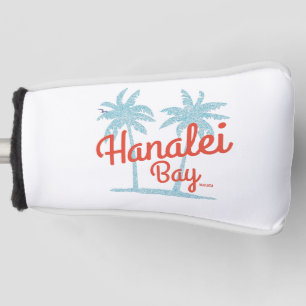 Hanalei Bay Island of Kauai, Hawaii Souvenir Golf Head Cover