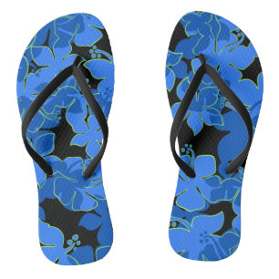 Hanalei Hawaiian Hibiscus Camo Floral Jandals