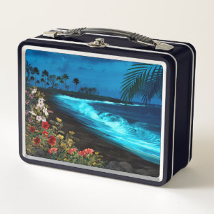 Hanalei Moon Retro Lunch Box