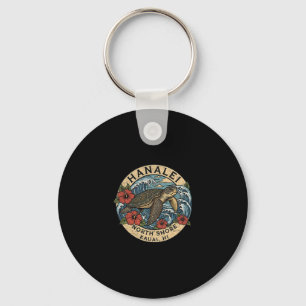 Hanalei Sea Turtle Kauai Hawaii Vacation Hawaiian Key Ring
