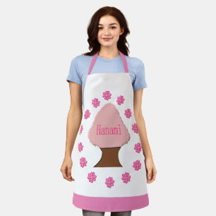 Hanami Japanese Cherry Tree Apron