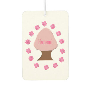 Hanami Japanese Cherry Tree Car Air Freshener
