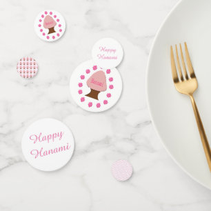 Hanami Japanese Cherry Tree Personalised Confetti