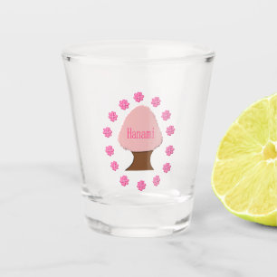 Hanami Japanese Cherry Tree Shot Glass