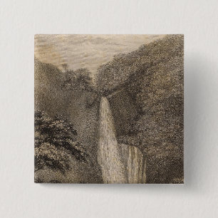 Hanapepe Valley, Hawaii 15 Cm Square Badge