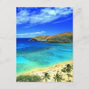 Hanauma Bay Beach Aloha! Postcard