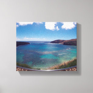 Hanauma Bay Hawaii Canvas Print