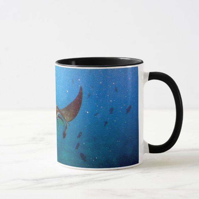 Hanauma Bay Hawaii Manta Ray Mug (Right)