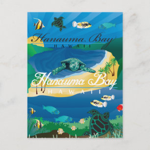 Hanauma Bay Hawaii Postcard