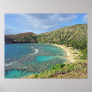Hanauma Bay Hawaii Poster