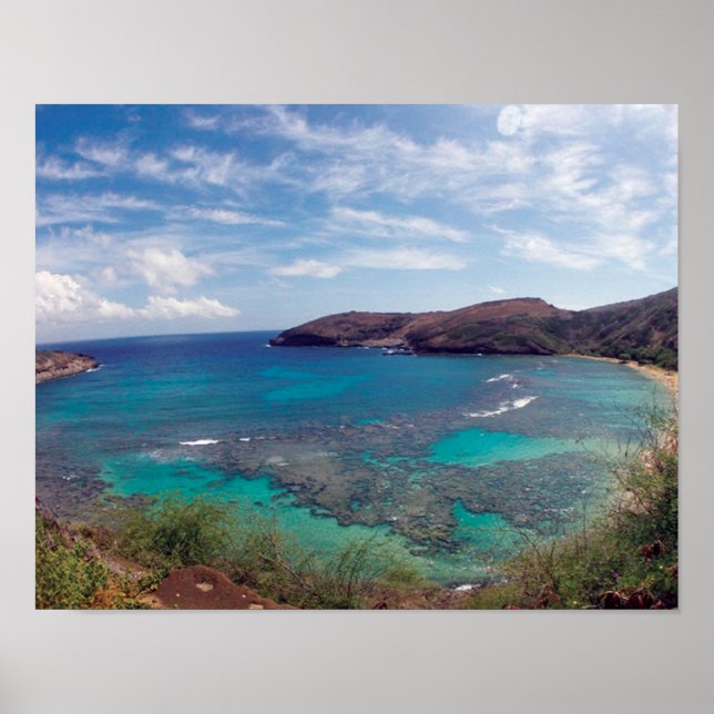 Hanauma Bay Hawaii Poster (Front)