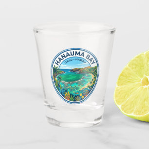 Hanauma Bay Hawaii Shot Glass