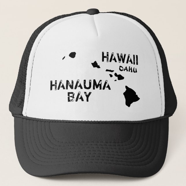 HANAUMA BAY HAWAII TRUCKER HAT (Front)