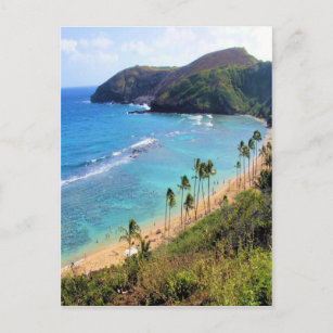 Hanauma Bay, Honolulu, Oahu, Hawaii View Postcard