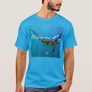 Hanauma Bay Oahu Manta Ray T-Shirt