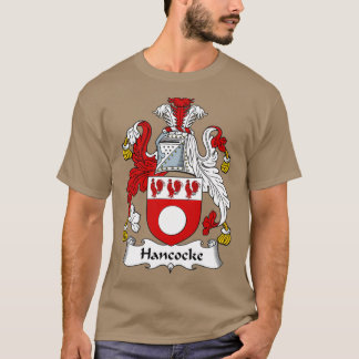 Hancocke Coat of Arms Family Crest T-Shirt