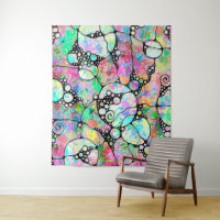 Hand And Digitally Painted Pattern Art 31