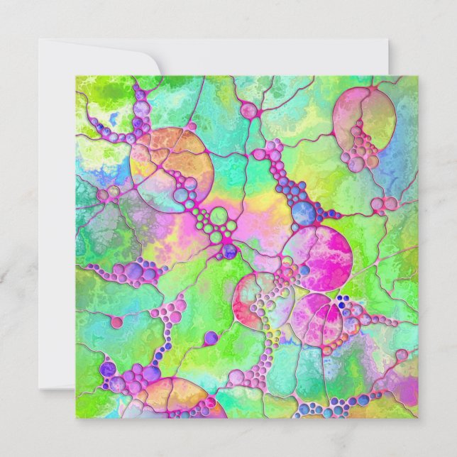 Hand And Digitally Painted Pattern Art 41 (Front)