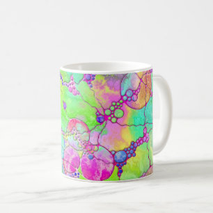 Hand And Digitally Painted Pattern Art 41 Coffee Mug
