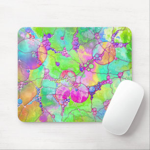 Hand And Digitally Painted Pattern Art 41 Mouse Pad