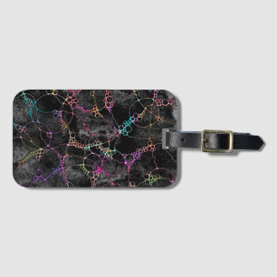 Hand And Digitally Painted Pattern Art 44 Luggage Tag