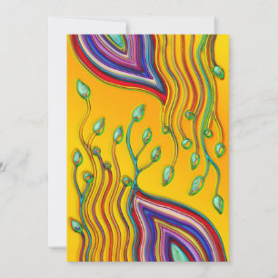 Hand And Digitally Painted Pattern Art 9
