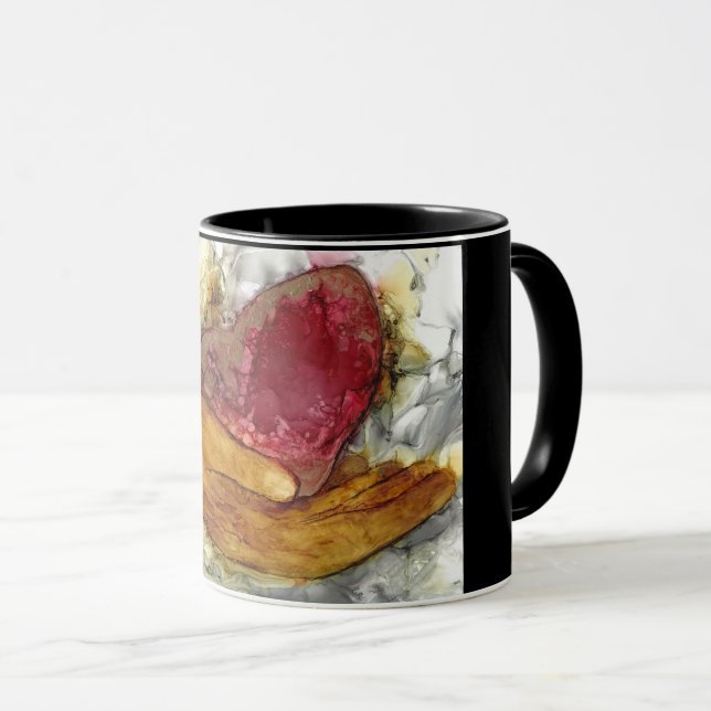 Hand and Heart  Mug (Front Right)