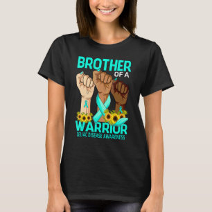 Hand Brother Of A Warrior Celiac Disease Awareness T-Shirt