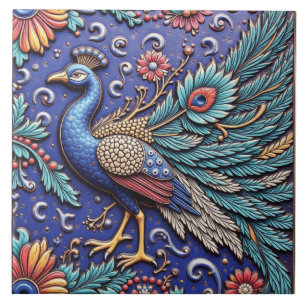 Hand-Carved Divinity Tile