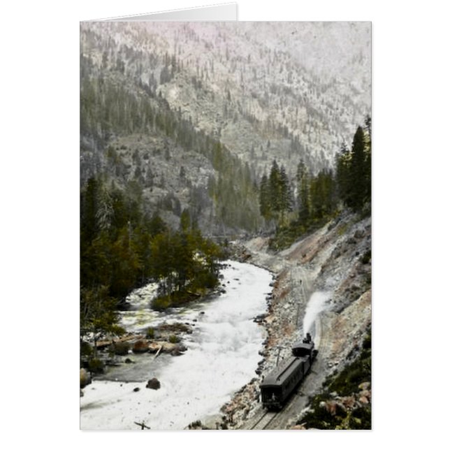 Hand Coloured Train  Offcial Photographe (Front)