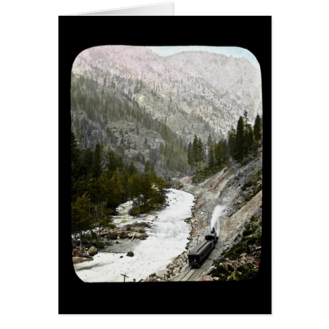 Hand Coloured Train  Offcial Photographe (Front)