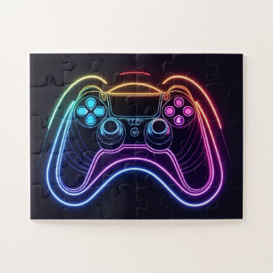 Hand Controller Lazer Coloured Lights Effect Jigsaw Puzzle
