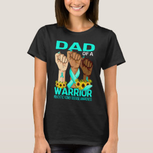 Hand Dad Of A Warrior Polycystic Kidney Disease T-Shirt