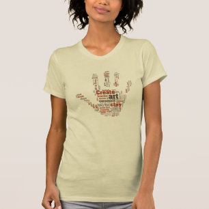 'Hand' designed Pottery Art T T-Shirt