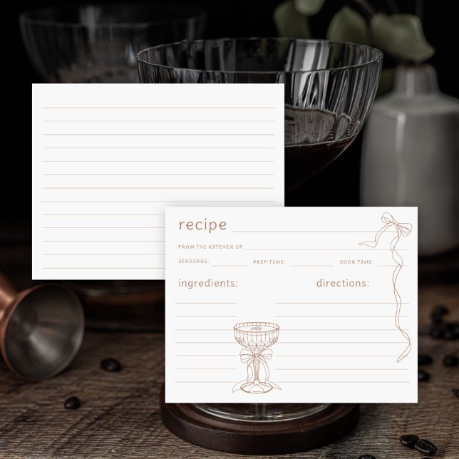 hand-draw espresso martini Bridal recipe (Creator Uploaded)