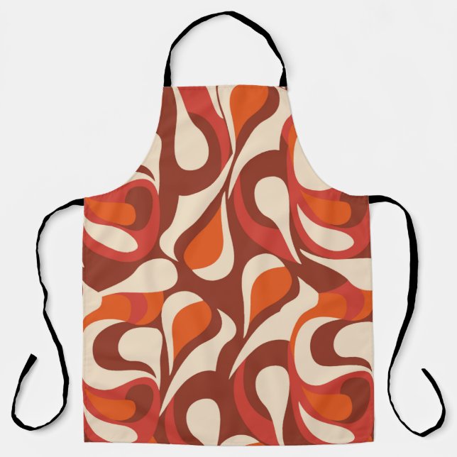 hand draw etnic pattern. Stylish designbackground, Apron (Front)