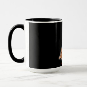 Hand Draw Funny Bengal Cat Japan Gift Dad Mum Bro Mug