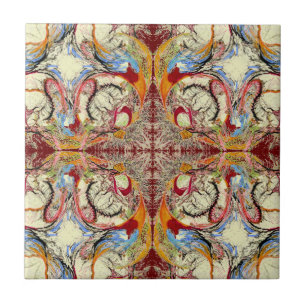 Hand Drawn Abstract Pattern Tile