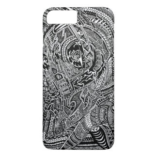 Hand-drawn Abstract Tribal Crazy Doodle Case-Mate iPhone Case