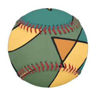 Hand drawn abstract vintage design    baseball